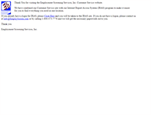 Tablet Screenshot of essclientservices.com
